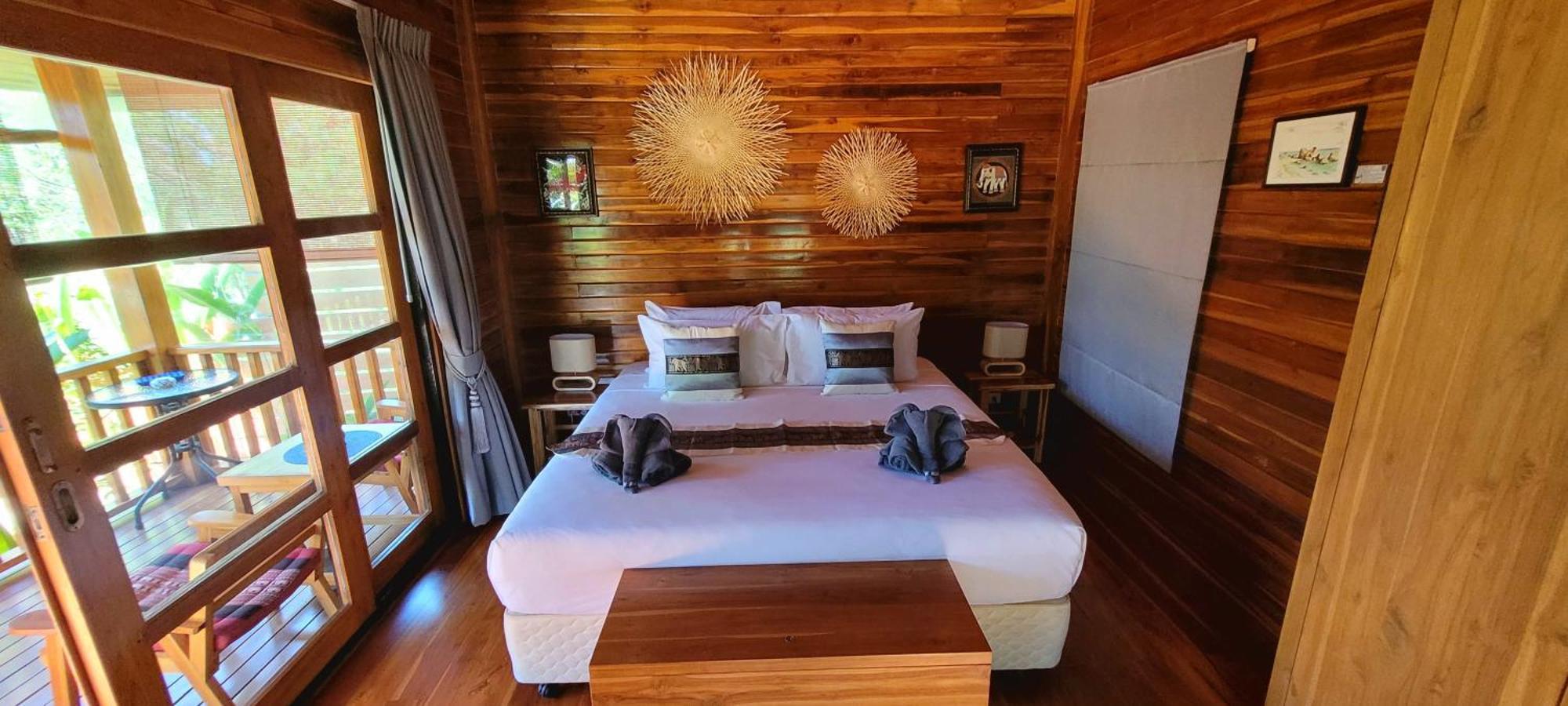 مبيت وإفطار شاطئ مينام Samui Blue Bird المظهر الخارجي الصورة