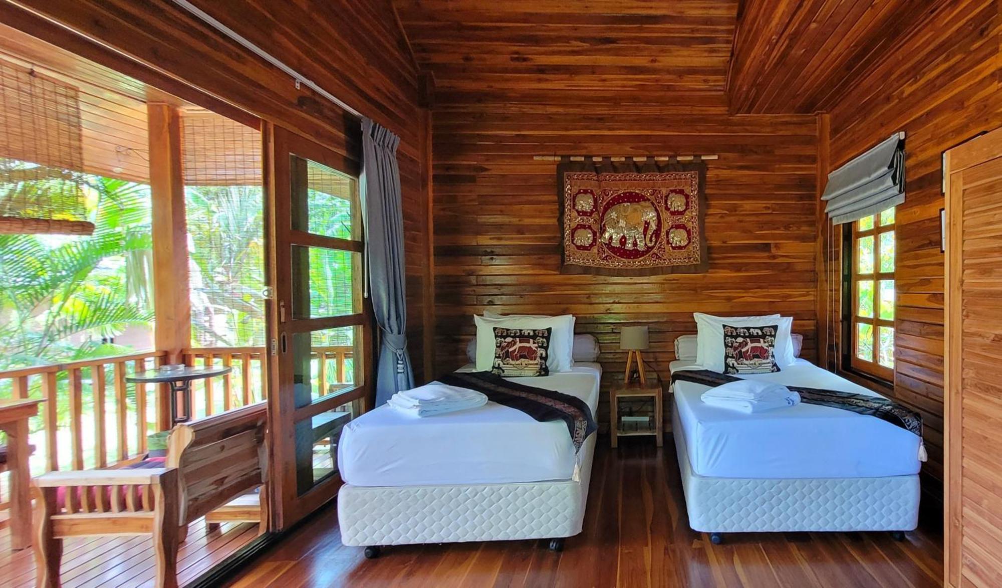 مبيت وإفطار شاطئ مينام Samui Blue Bird المظهر الخارجي الصورة