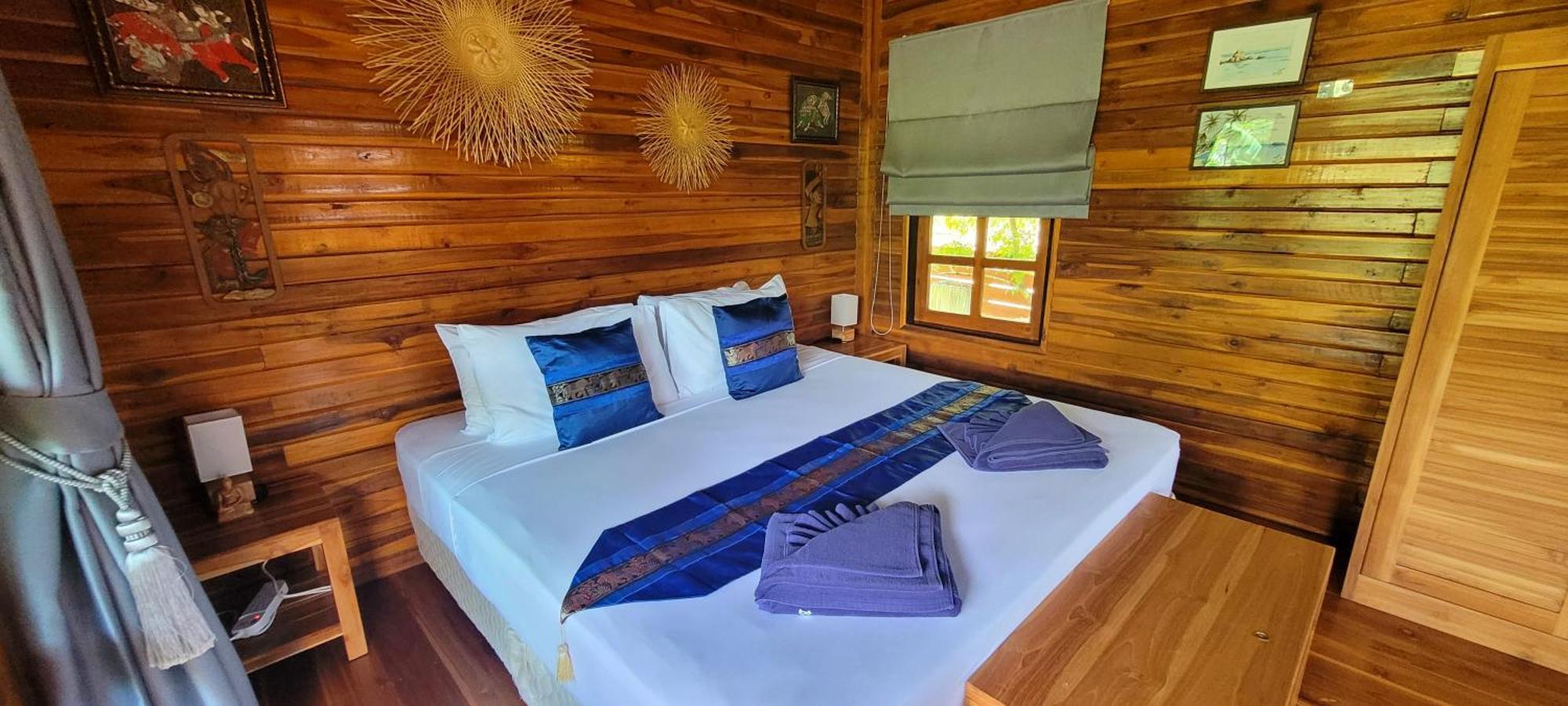 مبيت وإفطار شاطئ مينام Samui Blue Bird الغرفة الصورة