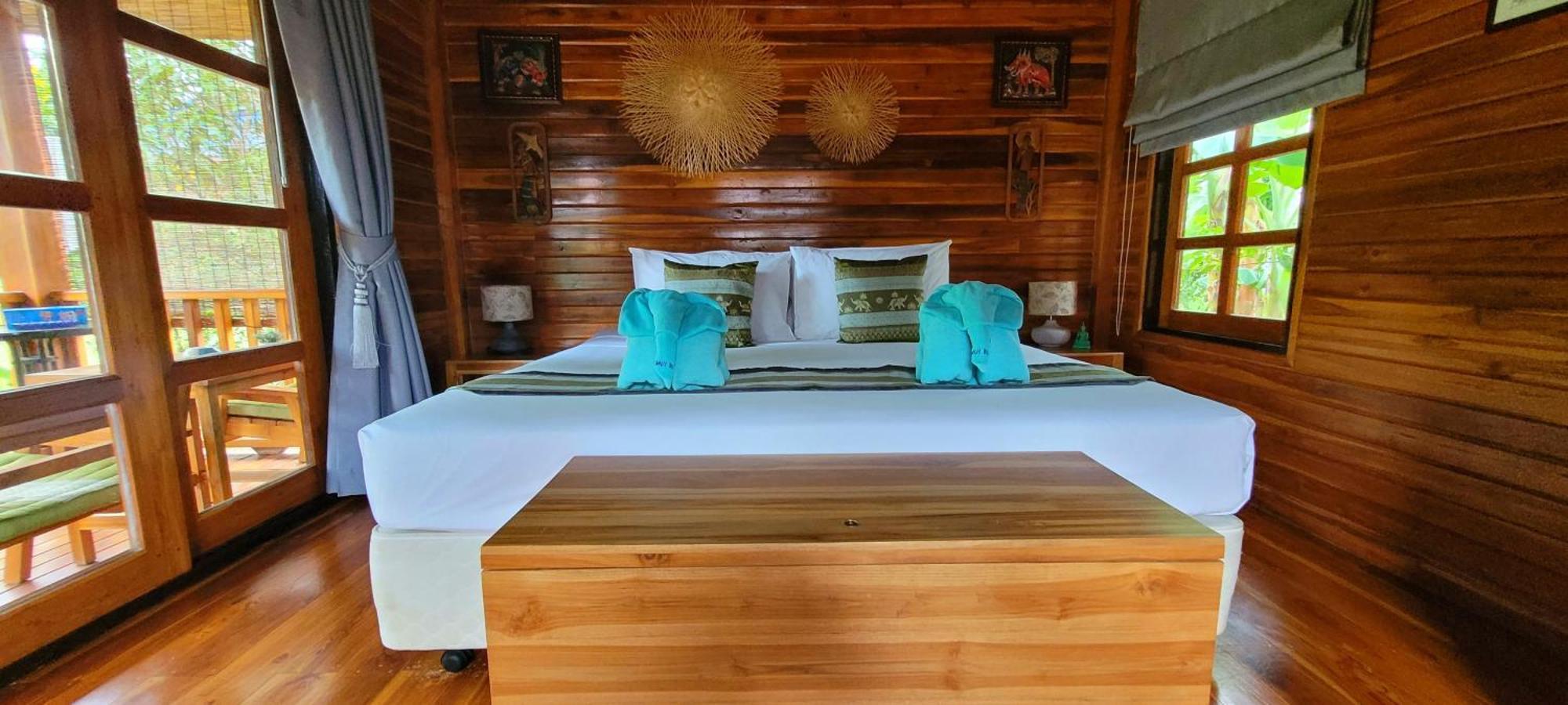 مبيت وإفطار شاطئ مينام Samui Blue Bird المظهر الخارجي الصورة